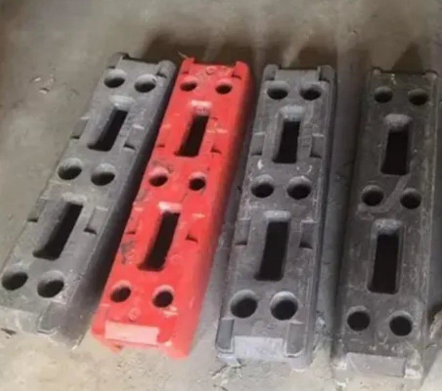 Temporary Fencing Block Recyled Rubber Plastic Movable Temporary Fence Barriers Feet