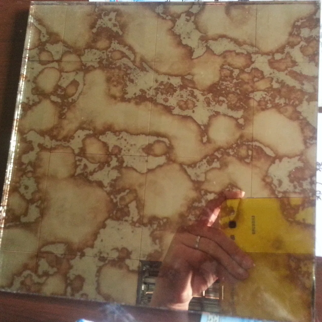 5mm Decorative Antique Mirror Wall TV Background China