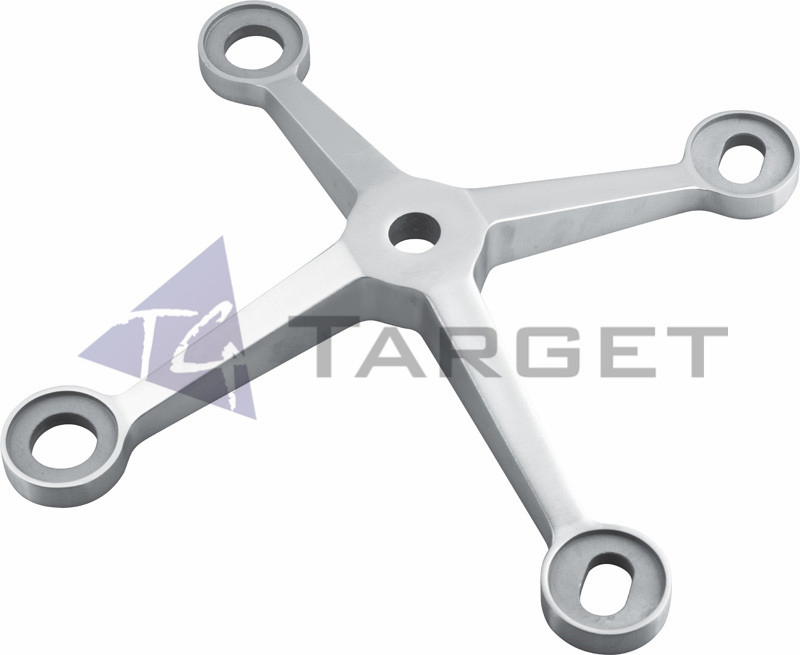 C/C 300mm Satinless Steel Glass Wall Spider (TG300-4)