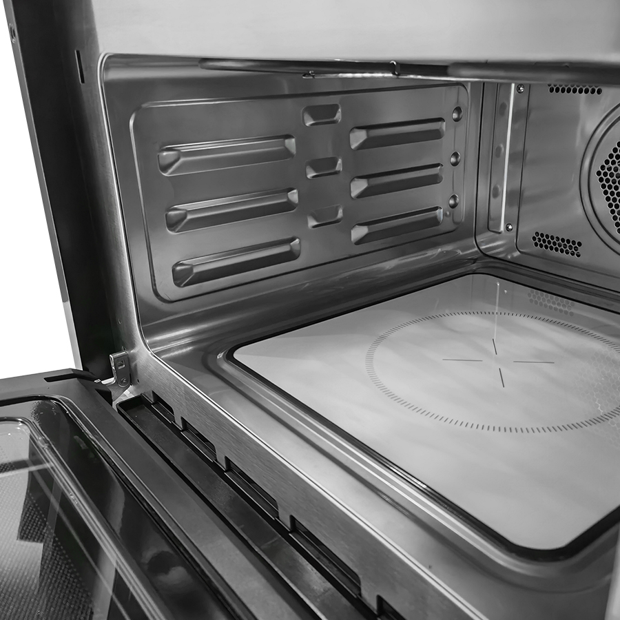 Stainless Steel Cavity 4-Function Built-in Microwave Oven