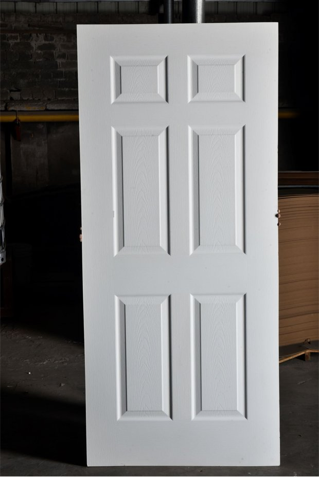 White Painted Door Skin for Wooden Doors