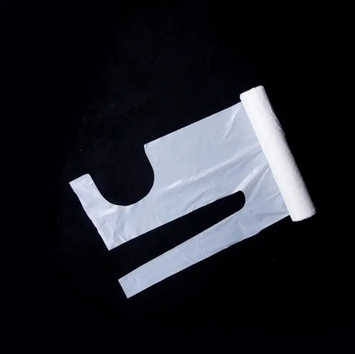 Colorful Blue Yellow White Plastic PE Aprons of Single Use Disposable Aprons in Roll in Bag