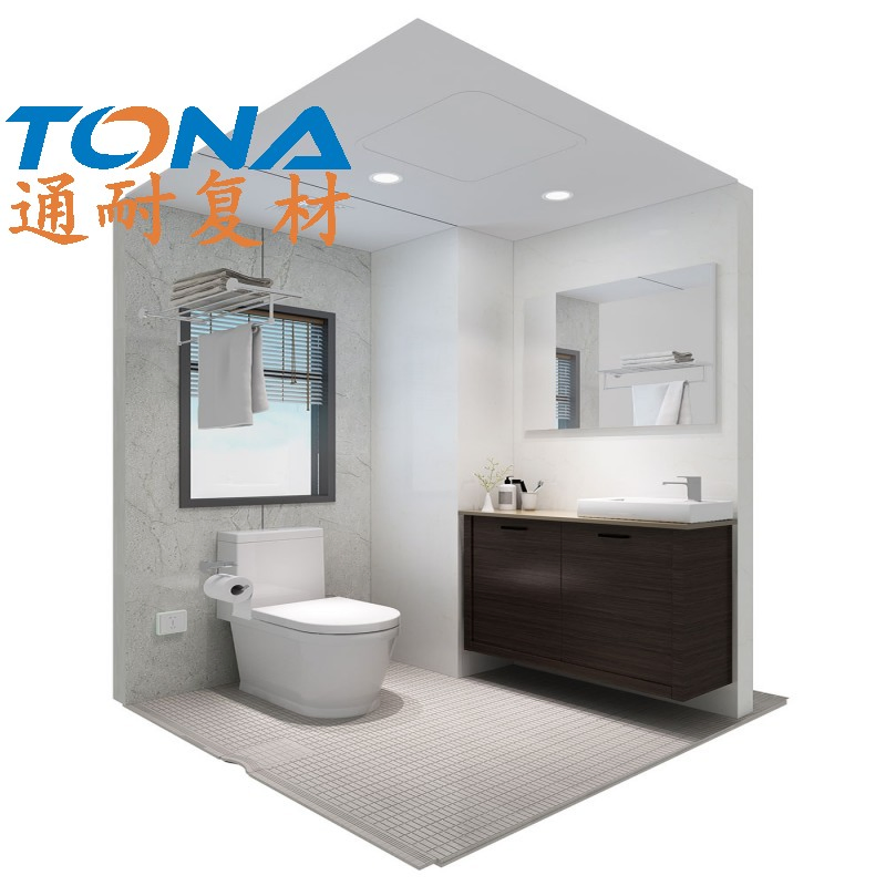 Zero Dust Whole SMC Bathroom Renovation - Use Immediately