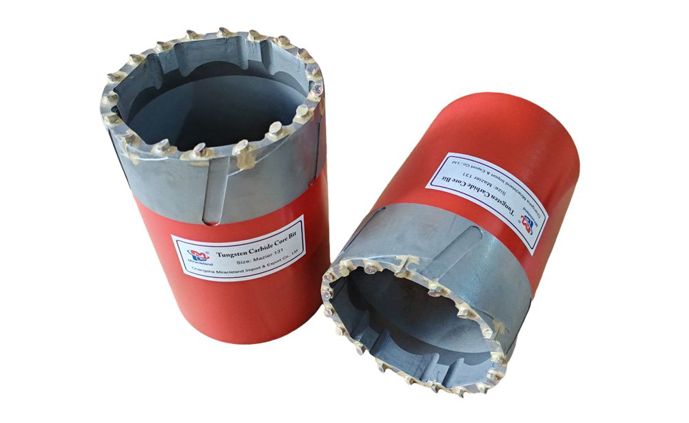 Mazier 131 Tungsten Carbide T. C. Core Drill Bits