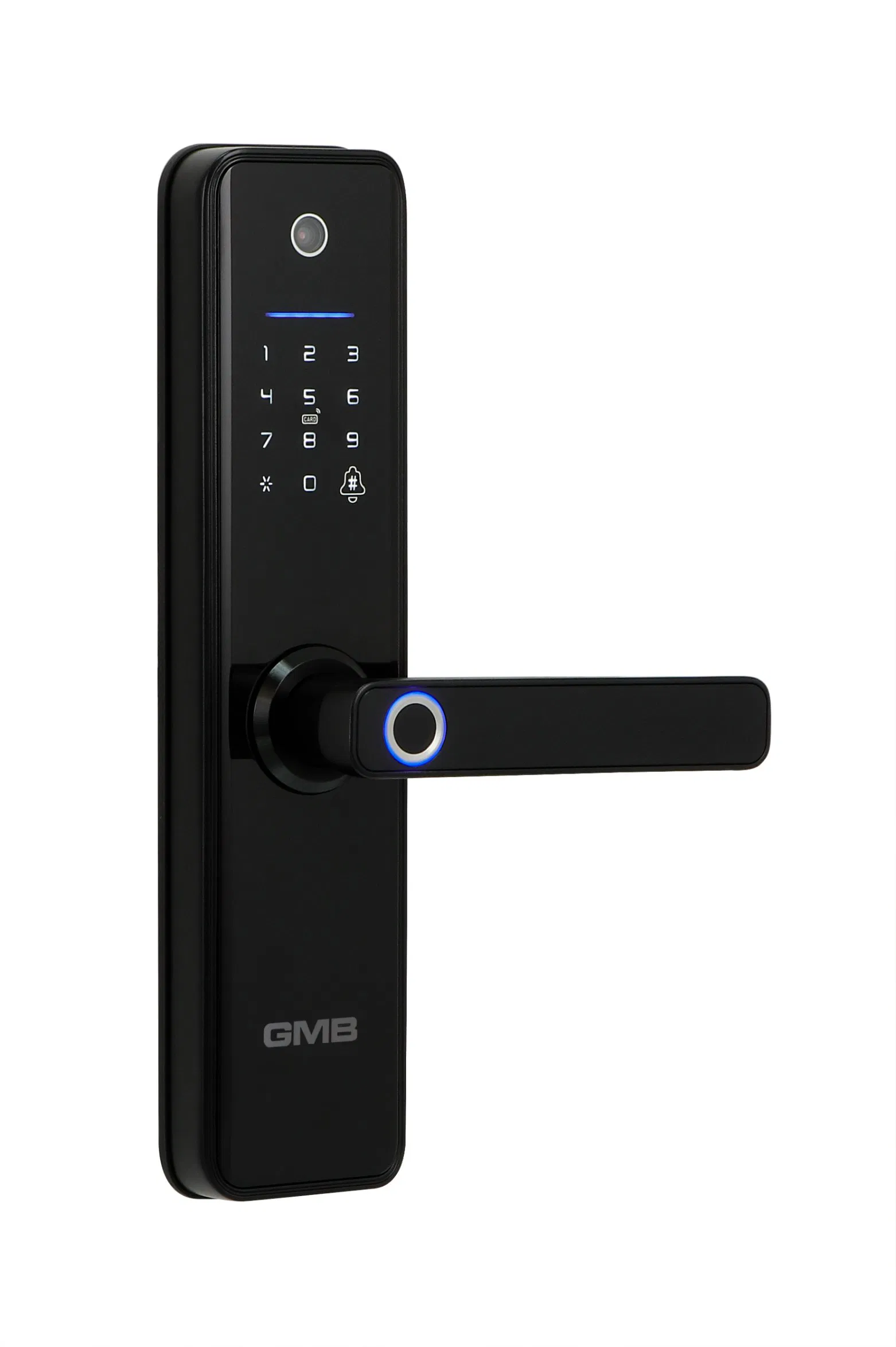 High Security Fingerprint/RFID Card/WiFi/Tuya/TT APP/ with Camera Intelligent Anti-Peep Digital Smart Door Lock (660P)