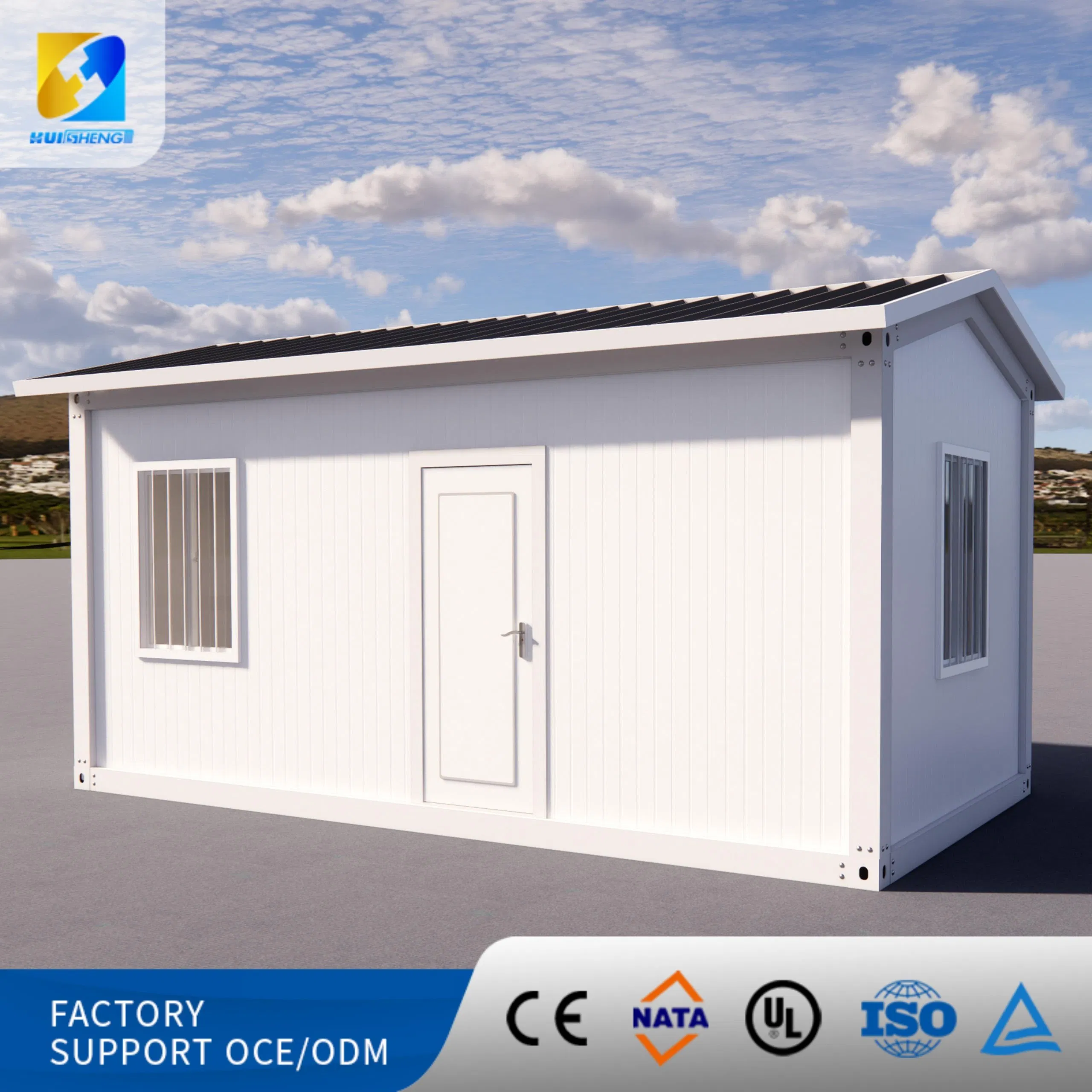 Custom Affordable Portable Folding Prefabricated Flat Pack Container House for Store Office Hotel