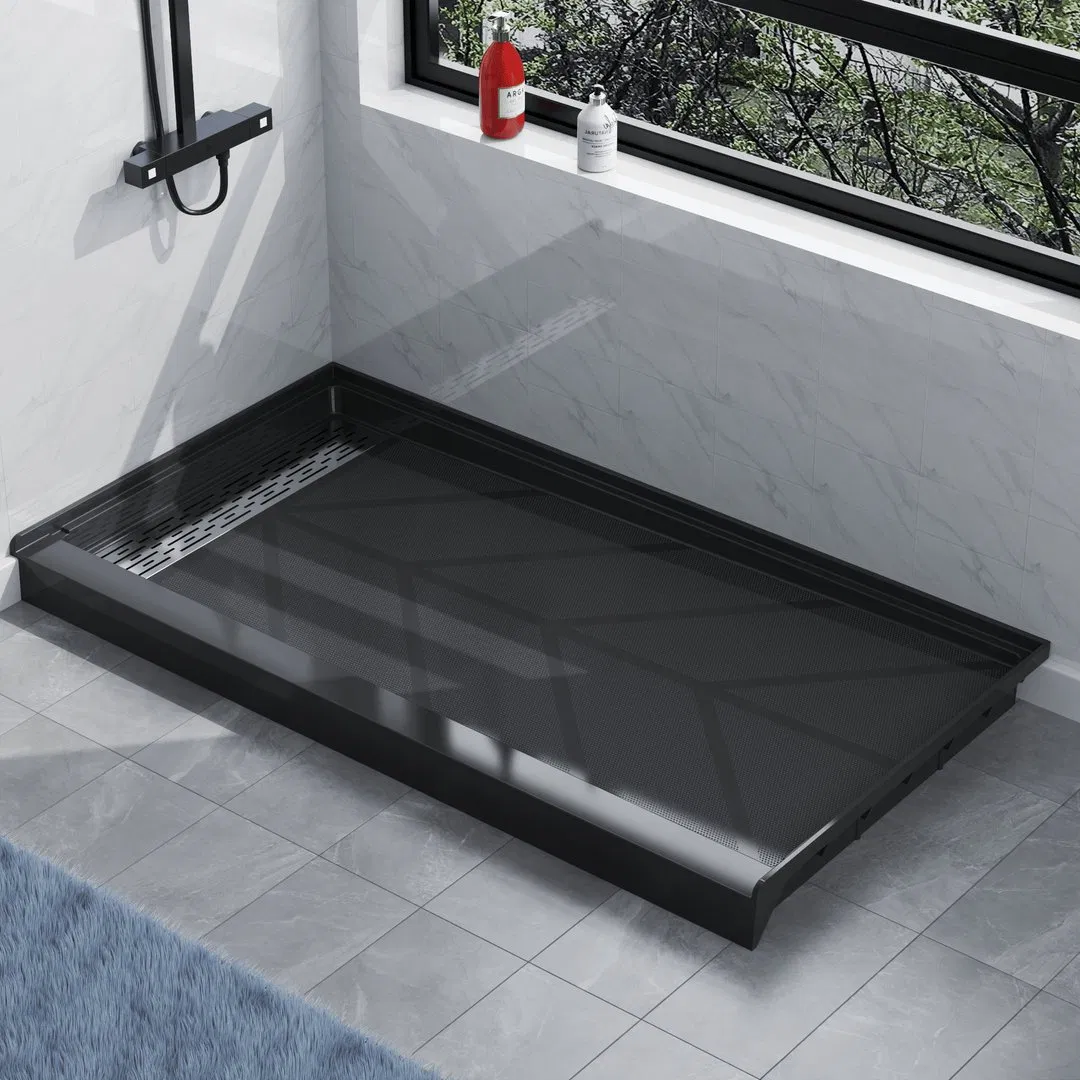 Versatile Use Multi Scenario Adaptable Fiberglass SMC Bathroom Shower Tray