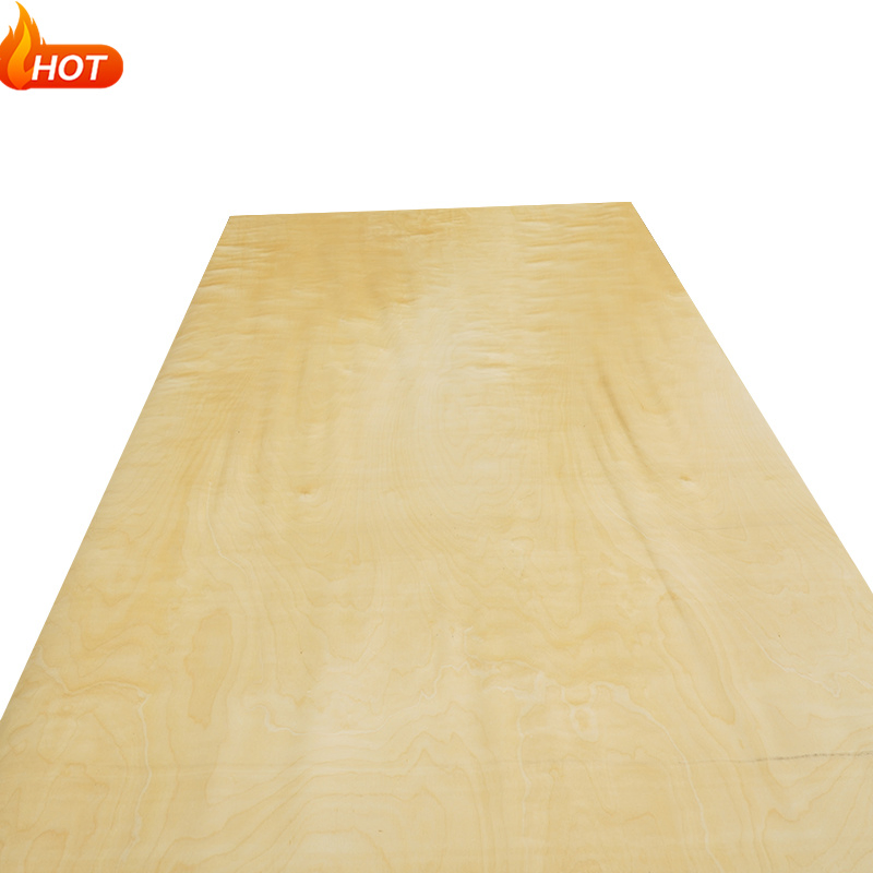 4*8 Feet White Birch Wood Veneer