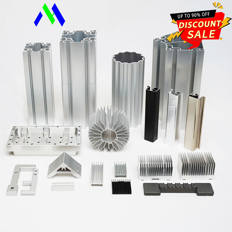 Manufacturer Extrusion Profile Anodized Modern Kitchen Cabinet Door Frame Industrial Custom V T Slot Extrusion Aluminum Profile