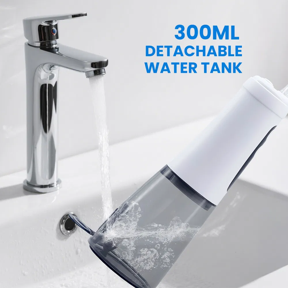 300ml Travel Portable Gum Cleaner Dental Floss Irrigator Oral Portable Water Flosser Teeth Cleaning Water Flosser