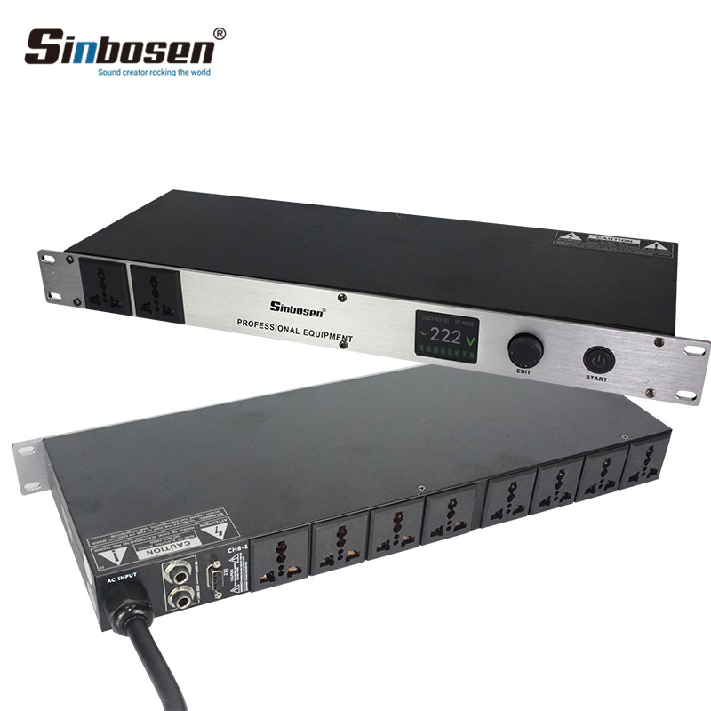 Professional Power Sequence Controller as-01 Audio Processor Speaker Management System
