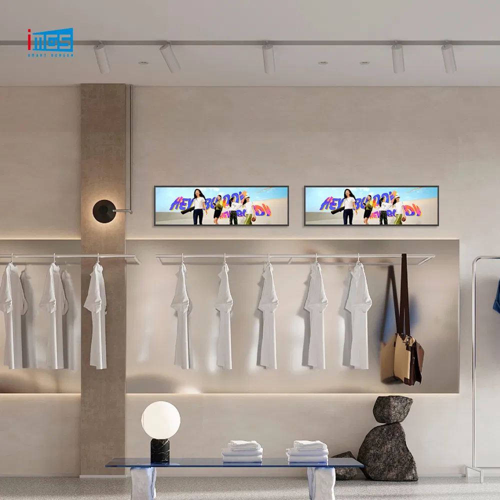 Ультраширокий LED-дисплей для супермаркетов