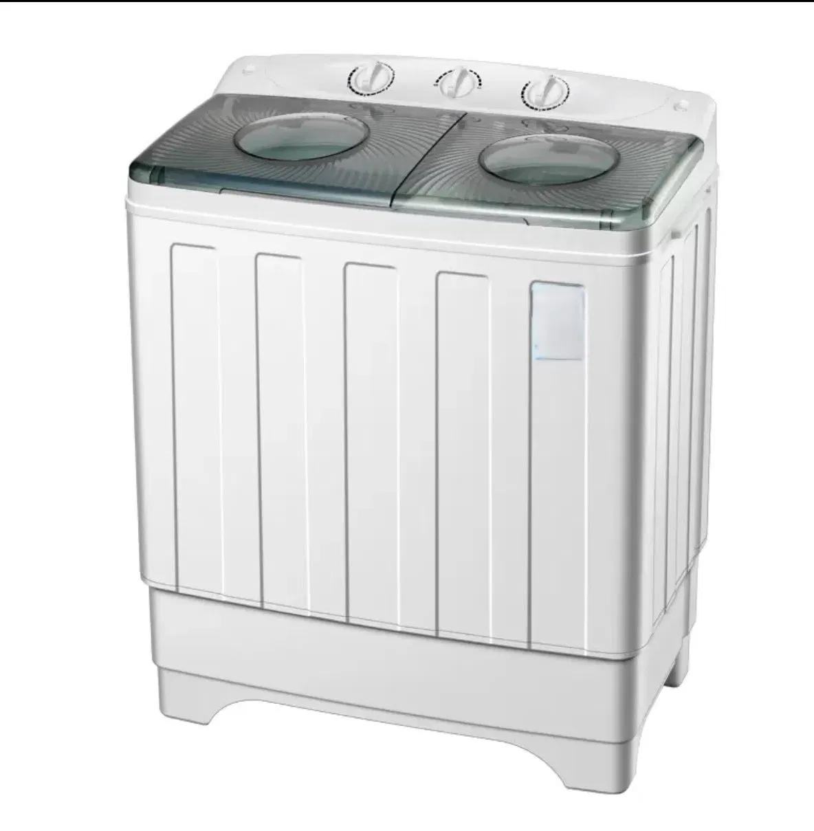 Versatile Twin Tub Washing Machine: Dual Water Inlets, up-Drain Pump Option