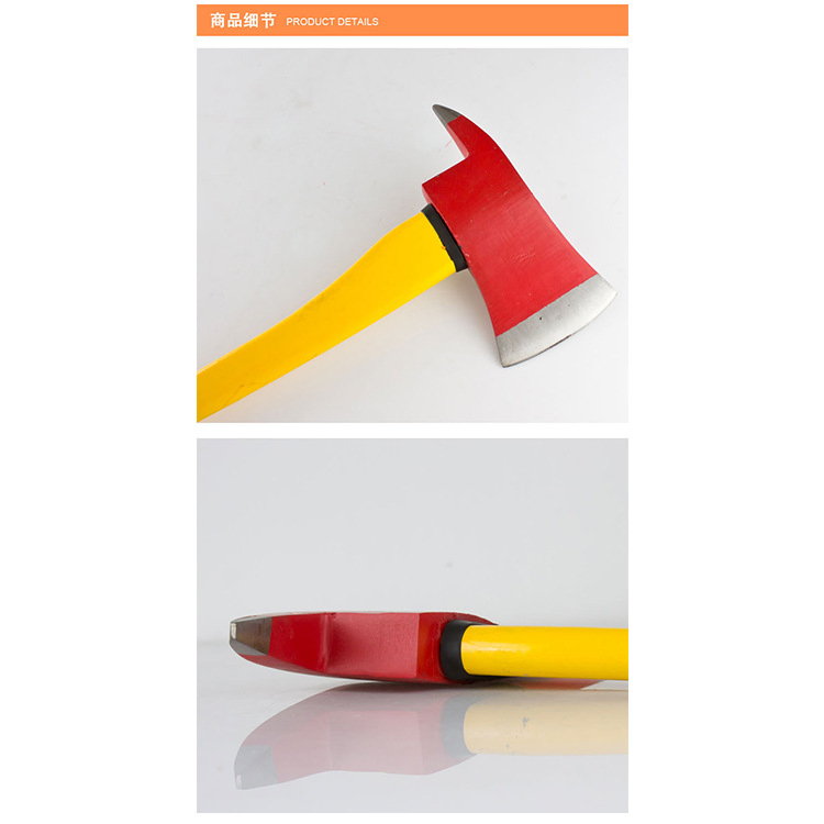 Factory Supply Rescue Breaking Equipment Pointed Axe Fire Logging Axe