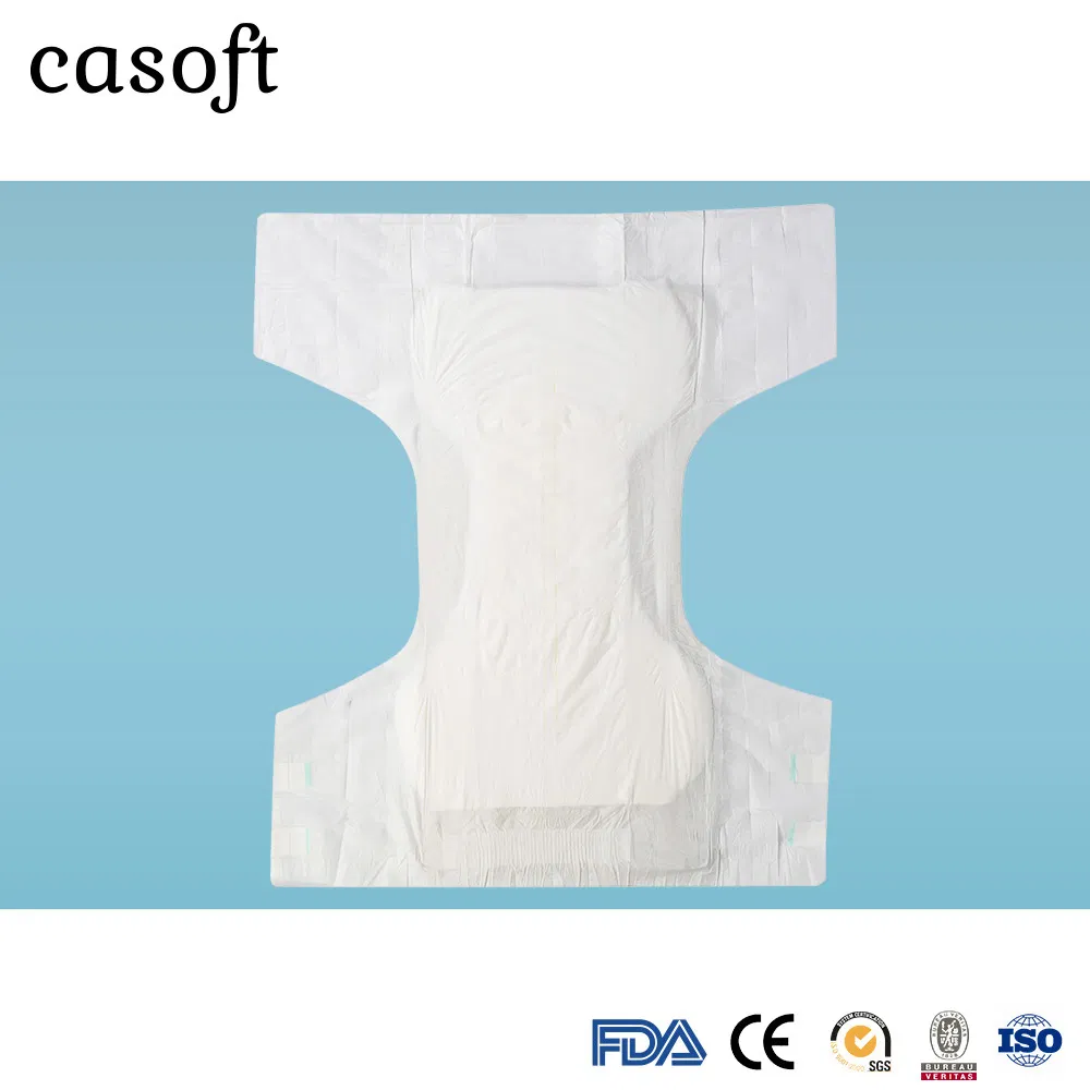 OEM Casoft High Quality Unisex Disposable Adult Diaper with Tabs Moderate Absorbency Incontinence Adult Diaper