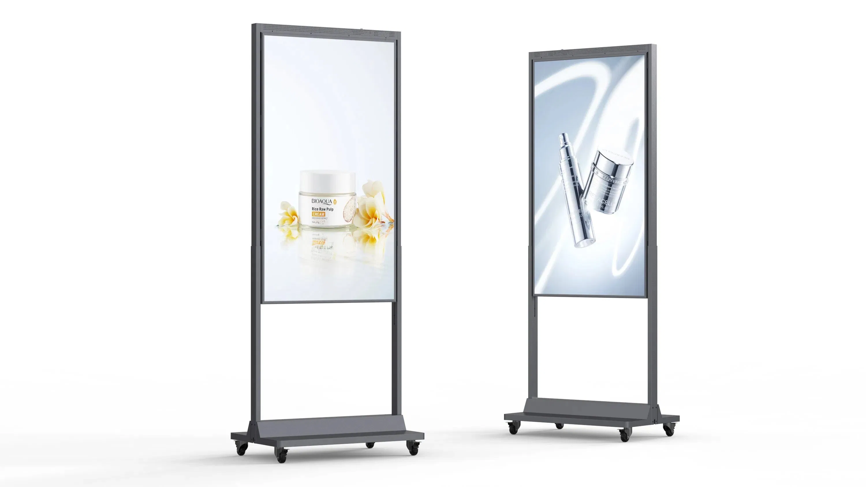 Напольный дисплей 49 дюймов 2K/4K с двойным экраном