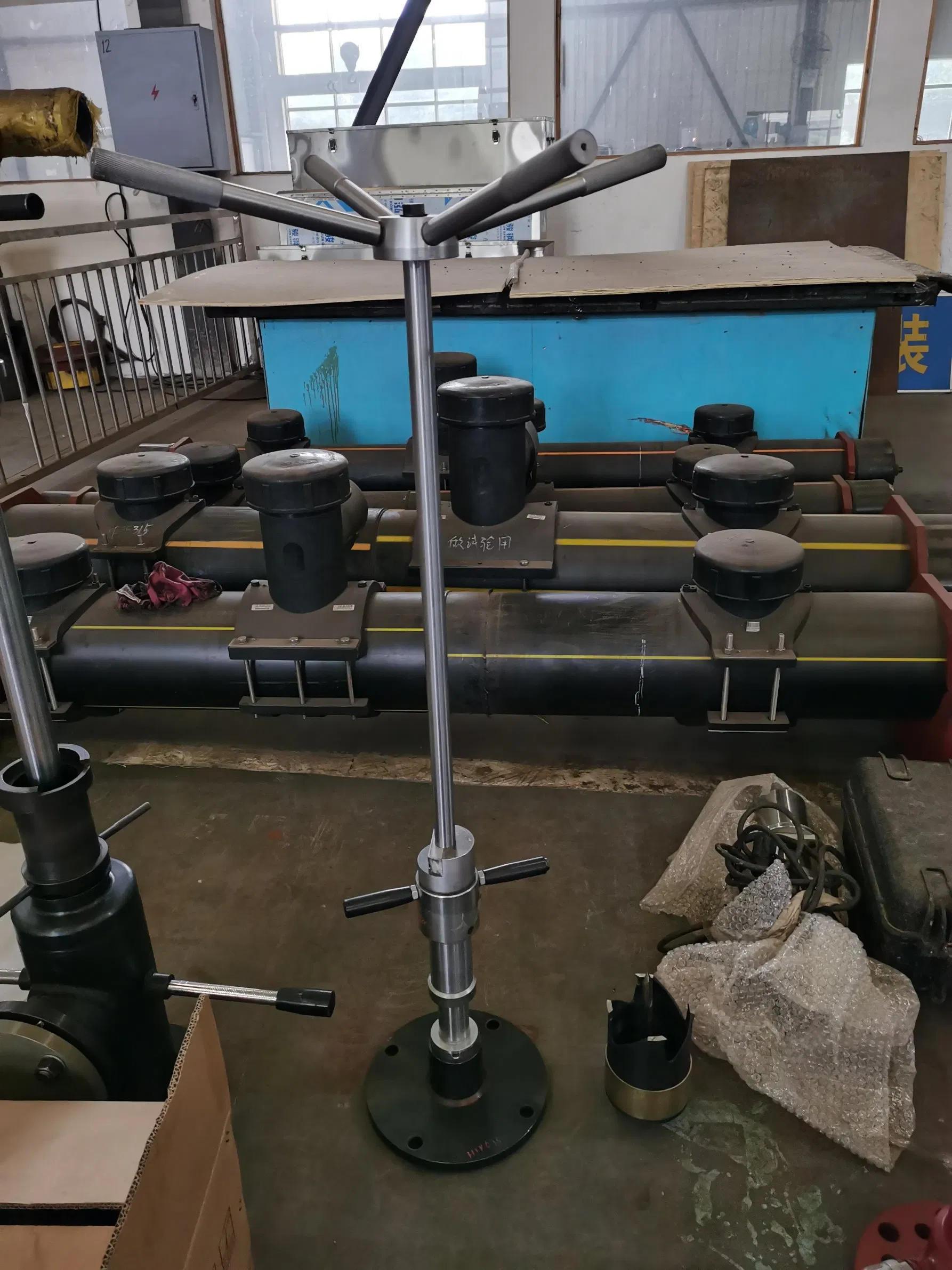 Htpe200 Manual Hot Tapping Machine, Pipe Drilling Machine for PE Pipe