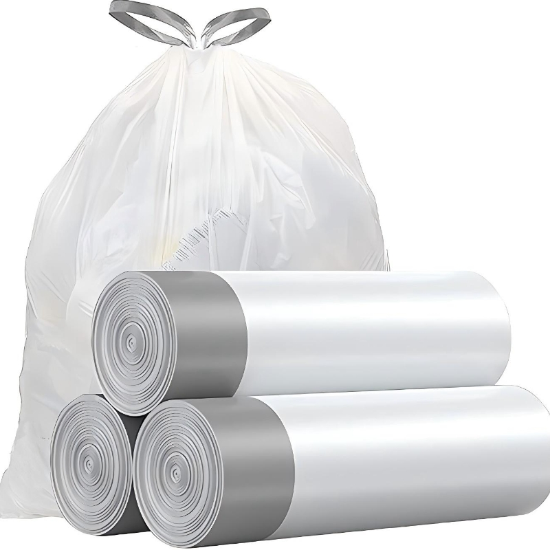High Quality Thickened Customized Hand-Held String Design HDPE Garbage Bag