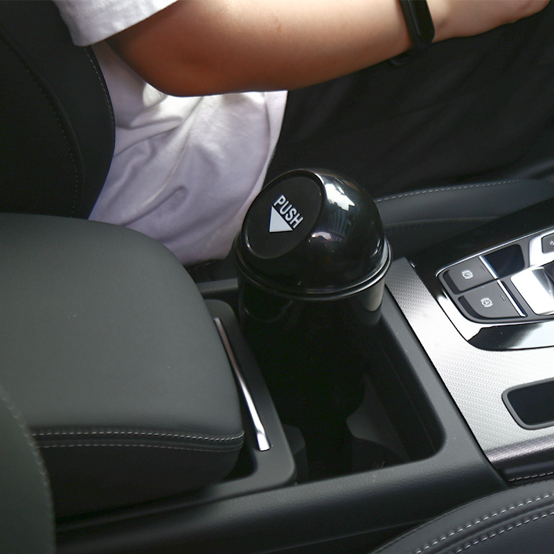 2 in 1 Multifunctional Household Storage Bin Mini Car Trash Can