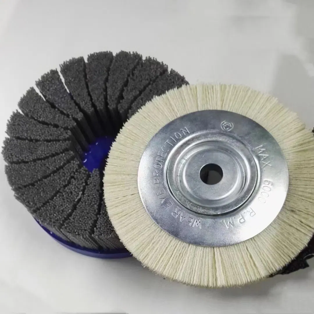 Hot Sales High Quality Glue-Injected Abrasive Wire Brush