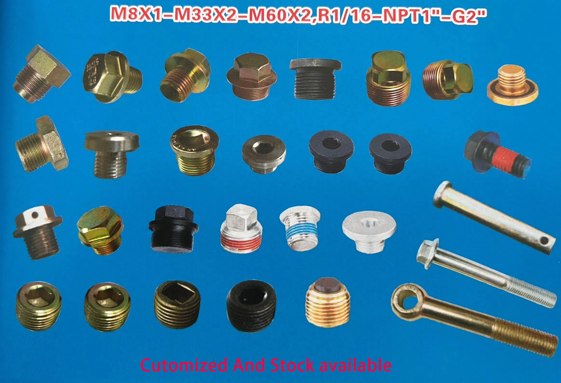 Магнитные пробки для слива масла M10-M22