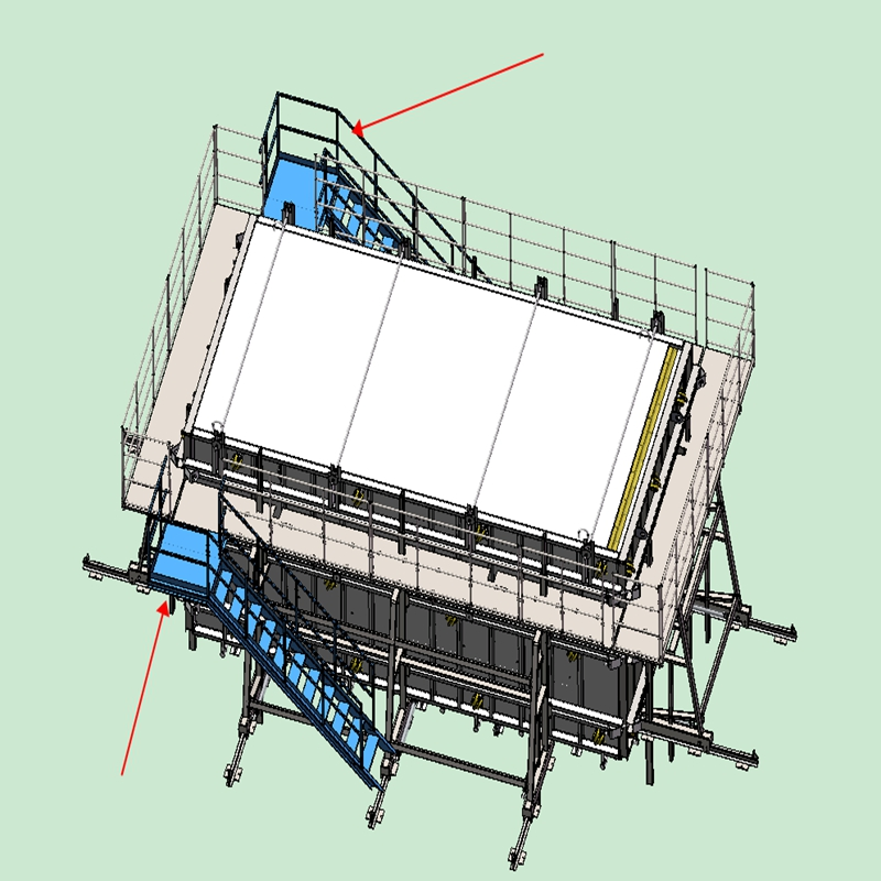 Construction Material Prefab House Precast Home Machine Concrete Modular House Mould