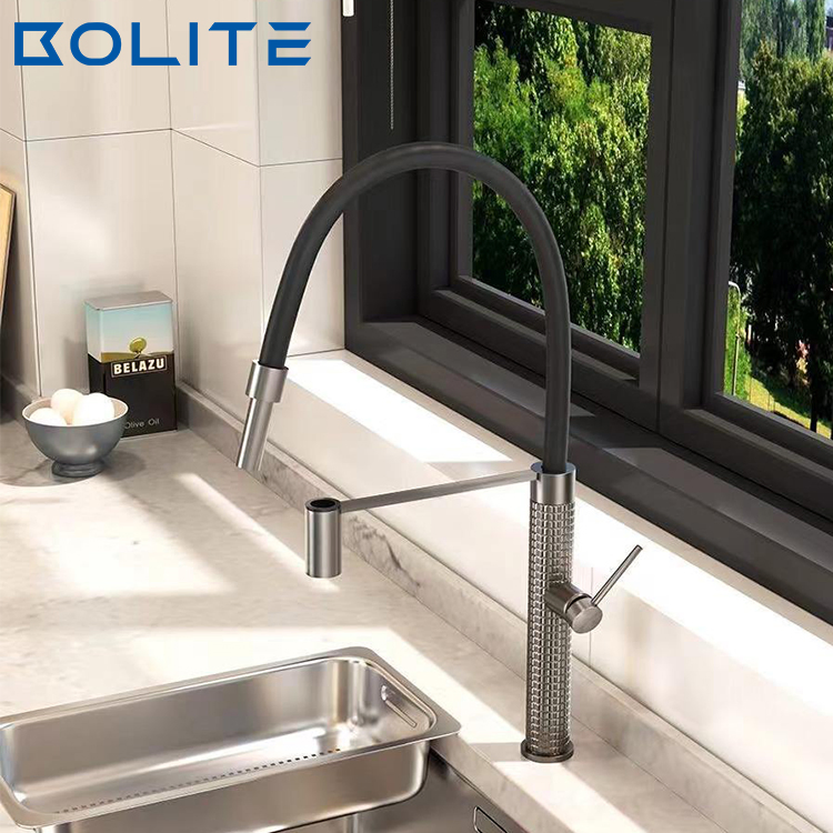 High End All Copper Cold and Hot Faucet Fashionable Kitchen Faucet Kitchen Sink Faucet