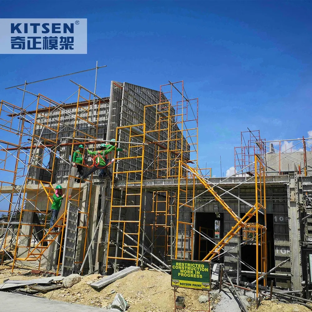 Construction Concrete Aluminum Formwork Lightweight Durable Forming System for Slab Column Wall