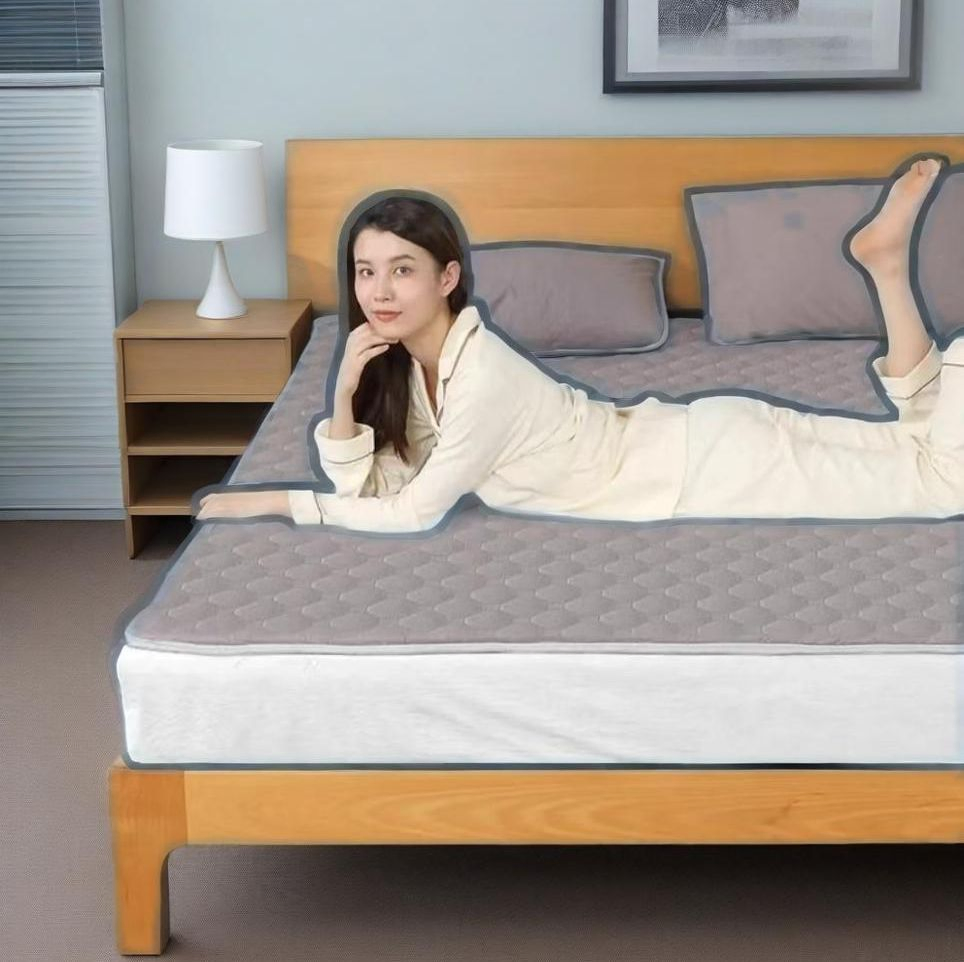 1688 Cozy Winter Thermal Electric Heated Blanket with Water Circulation Technology