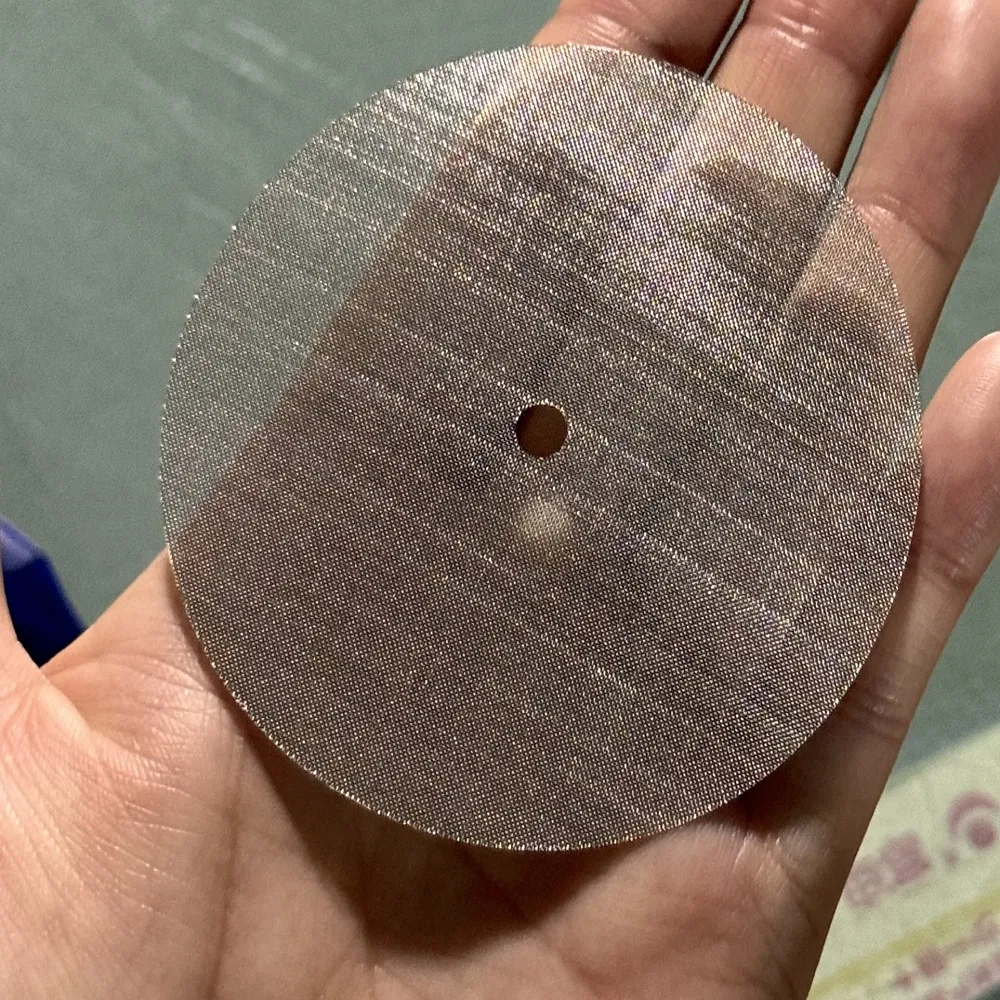 SS304 SS316 Stainless Steel Round Screen Filter Board Disc Wire Mesh Filter