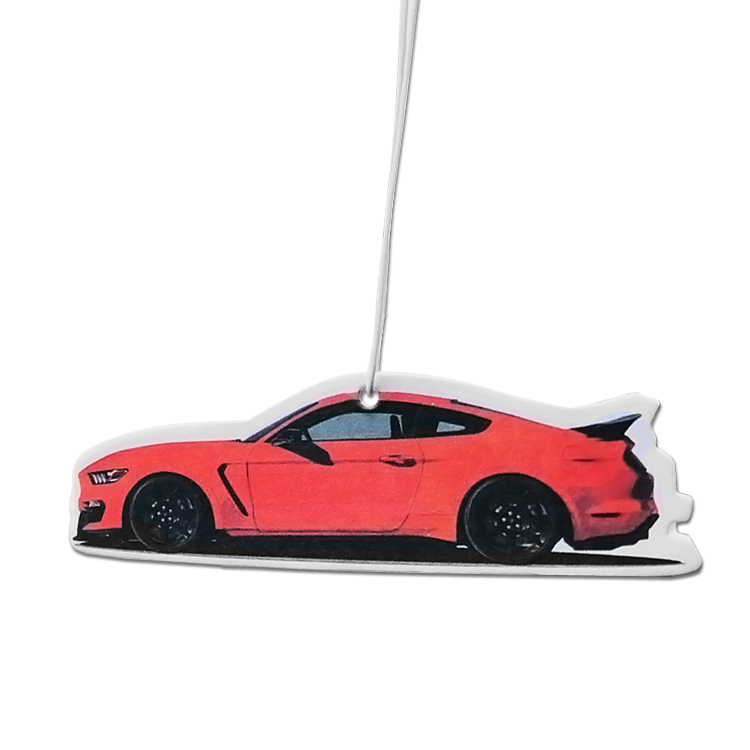 Irregular Shape Car Air Freshener Scents Paper Card Refresher Perfume Paper Hanging