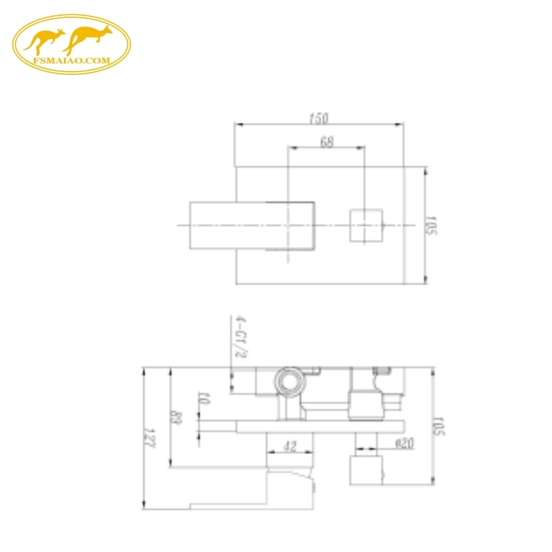 Watermark Approved High-Pressure Resistant Dr Brass Body Drip-Free Technology Shower Mixer