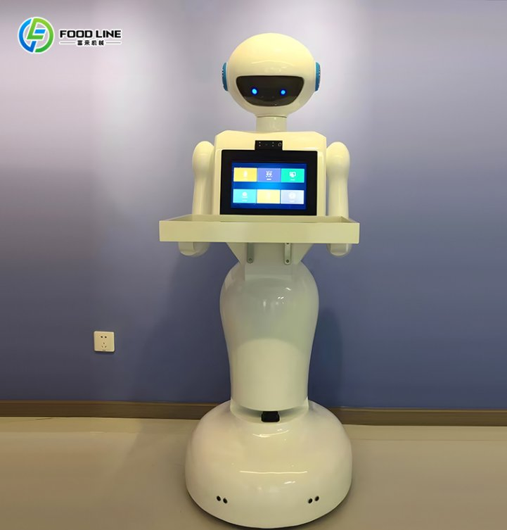Smart Sensor Anti-Collision Hotel Banquet Food Delivery Robot