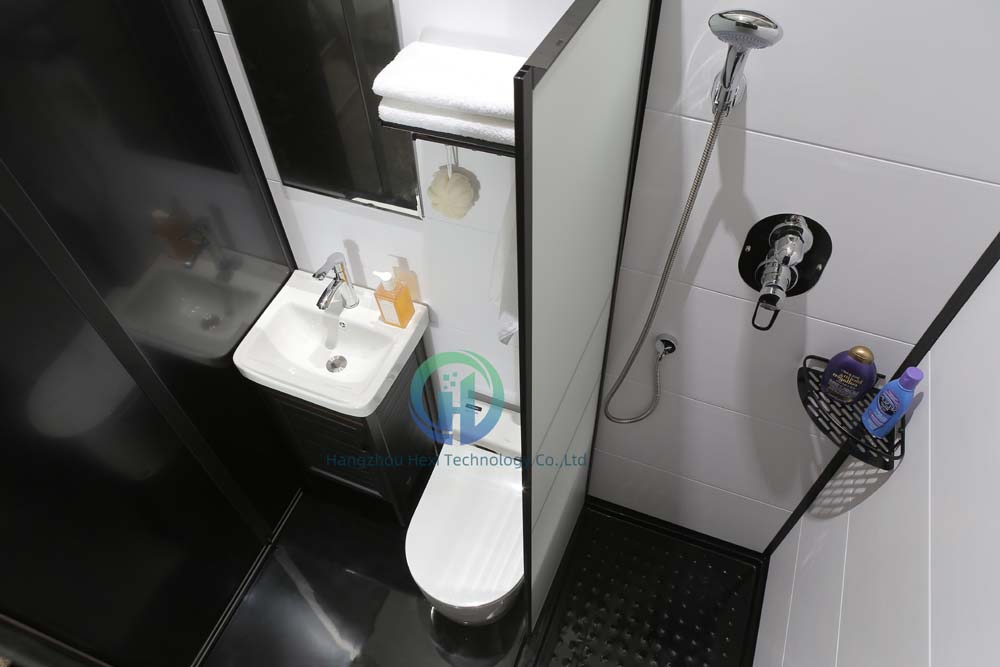 Quick Install Shower Room with Toilet Prefab Modular Unit All in One Bathroom