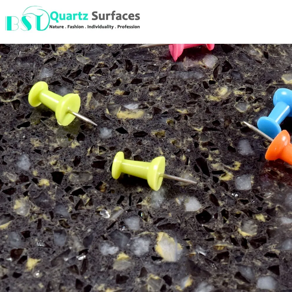 Gray Sparkle Quartz Floor Tile