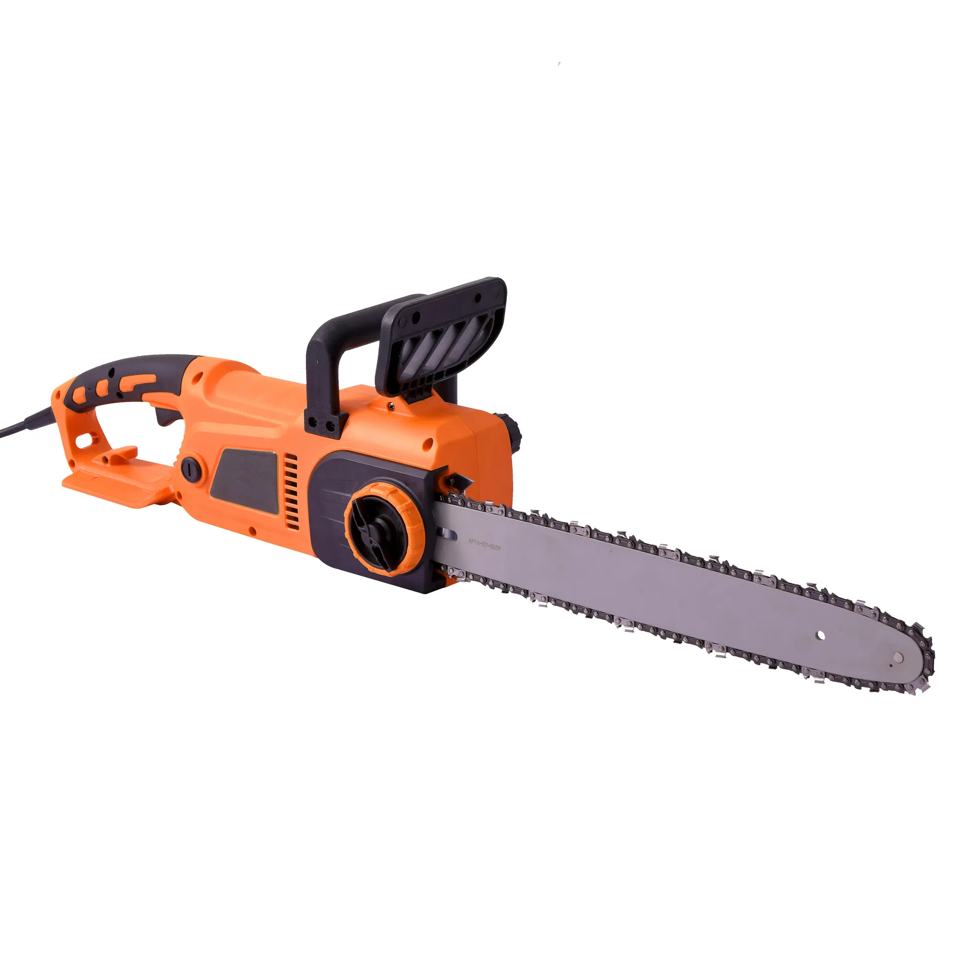 14-Inch 9-AMP Tree Limb Master Electric Handheld Chainsaw with Low-Kickback Corded for Wood Cutting & Trimming