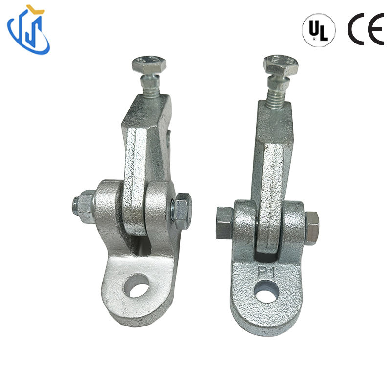 Heavy Duty Seismic Swing Brace with Malleable Iron Base Adjustable Connector