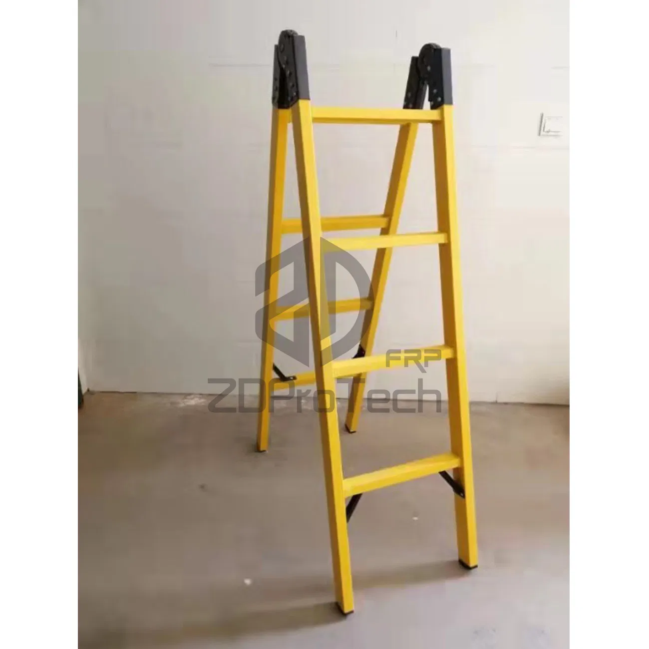 Multi Purpose 3 4 5 6 7 Step Layers Single Side Wide Fiberglass Climbing Step Ladder
