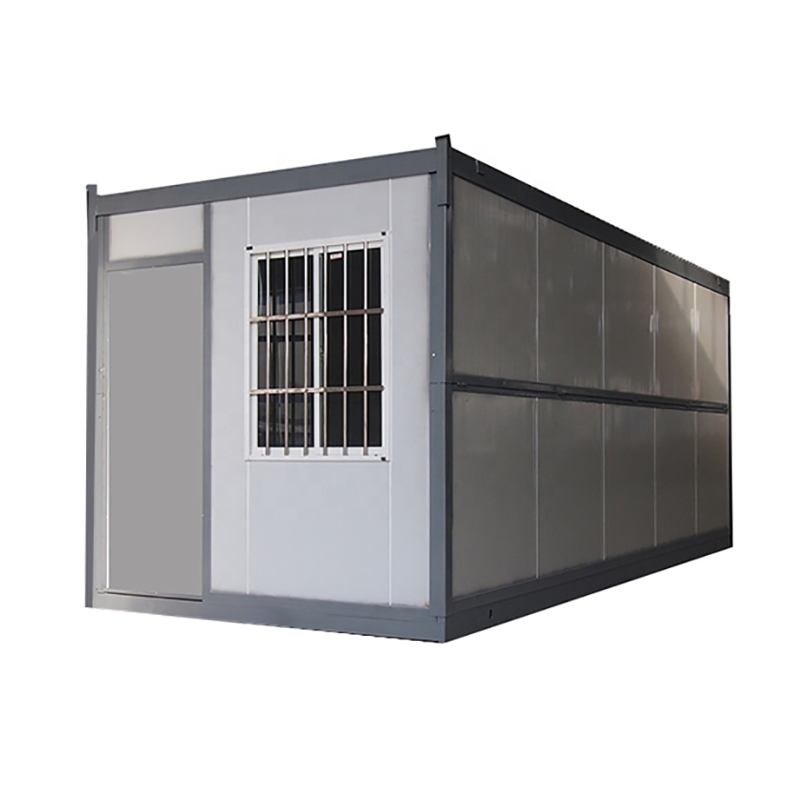 Luxury Quickly Installation Prefab Foldable Tiny House Mobile Home Z Folding Container House