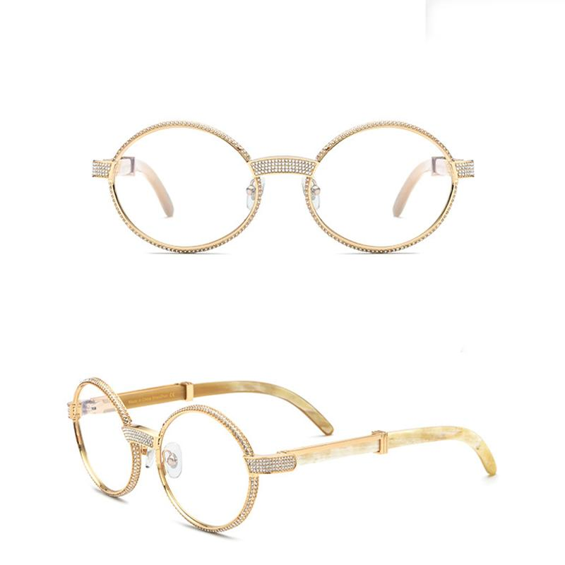 Really Buffalo Handmade Optical Frames Square Rimless Luxury Buffs Optical Frames