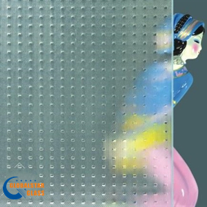 5mm 6mm 8mm Ultra Clear Fluted Moru Pattern Tempered Glass