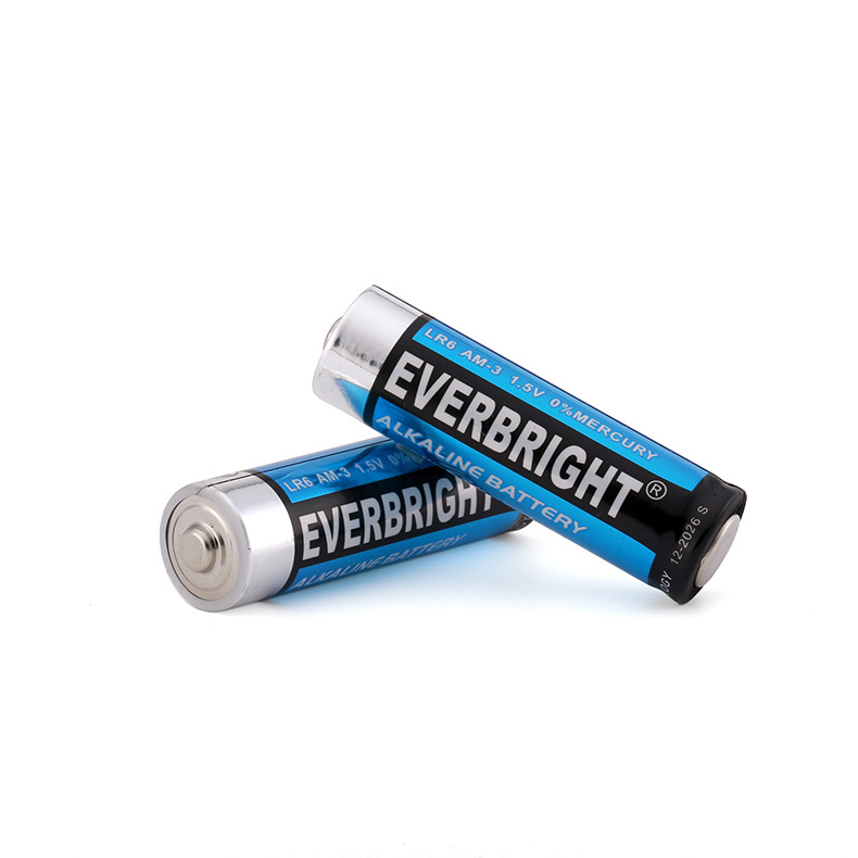 The Best Quality Lr6 Size AA No. 5 Am-3 Alkaline Battery