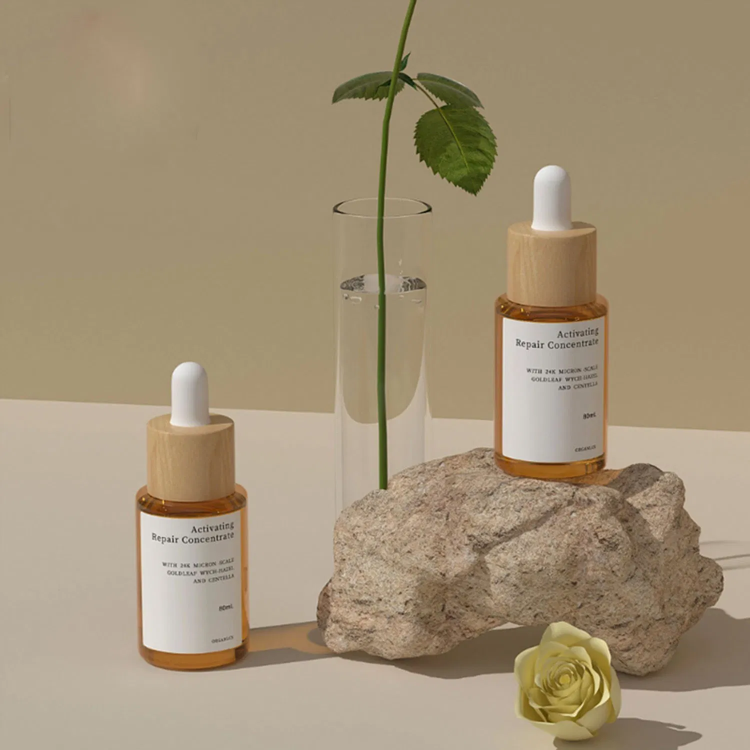 Clear Glass Tincture Bottles for Essential Oils Droppers Leak Proof Travel Bottles