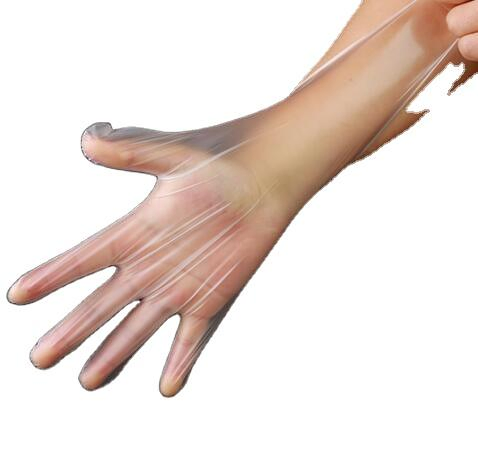 Wholesale Food Grade Household Cleaning Clear Powder Free One Time Glove Examination Gloves