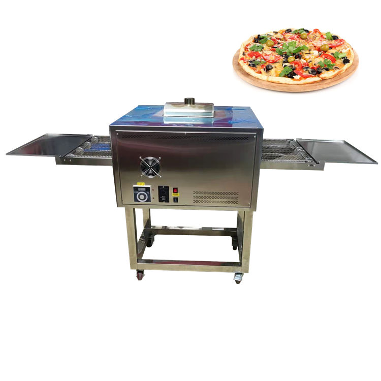 Industrial Automatic Kitchen Belt Conveyor Italy Pizza Oven Machine Equipments for Restaurants