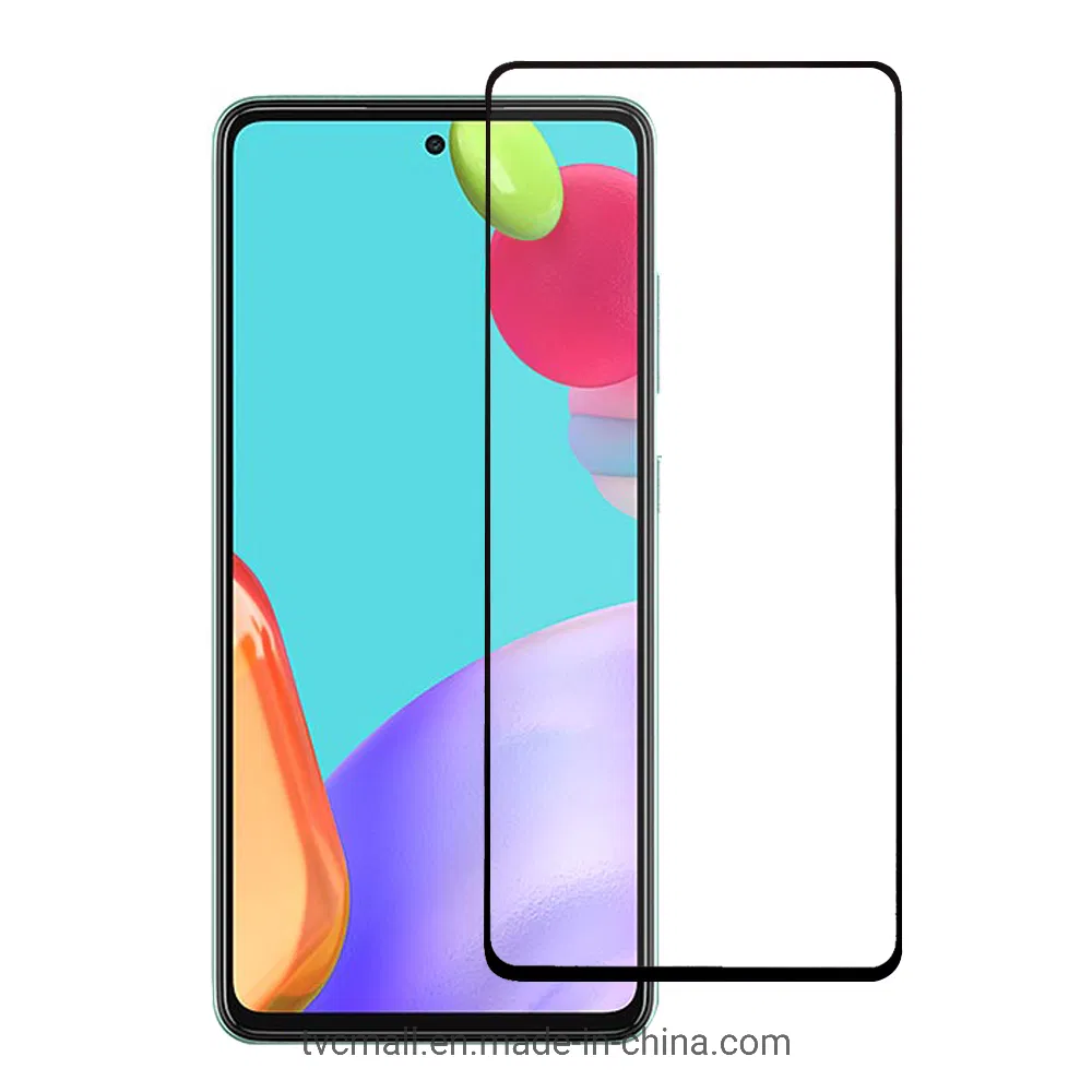 Стекло защитное для Samsung Galaxy A52 5G/4G (полное покрытие, шелкография)