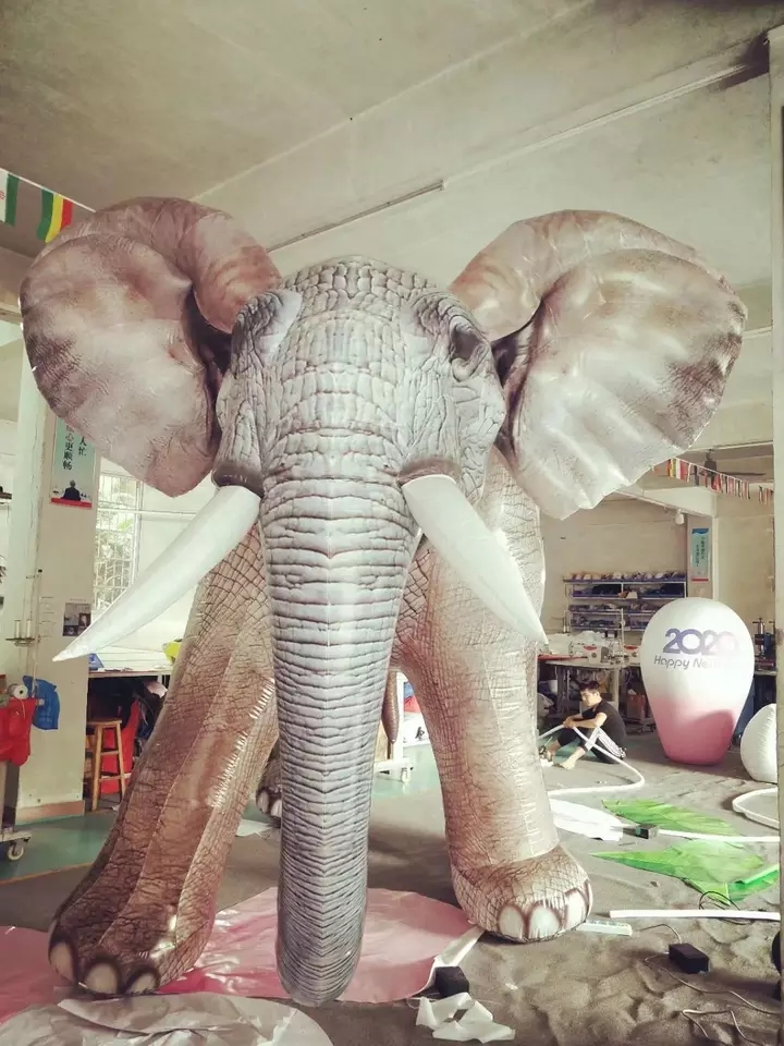 Boyi Giant Inflatable Elephant Model, Inflatable Elephant Animal