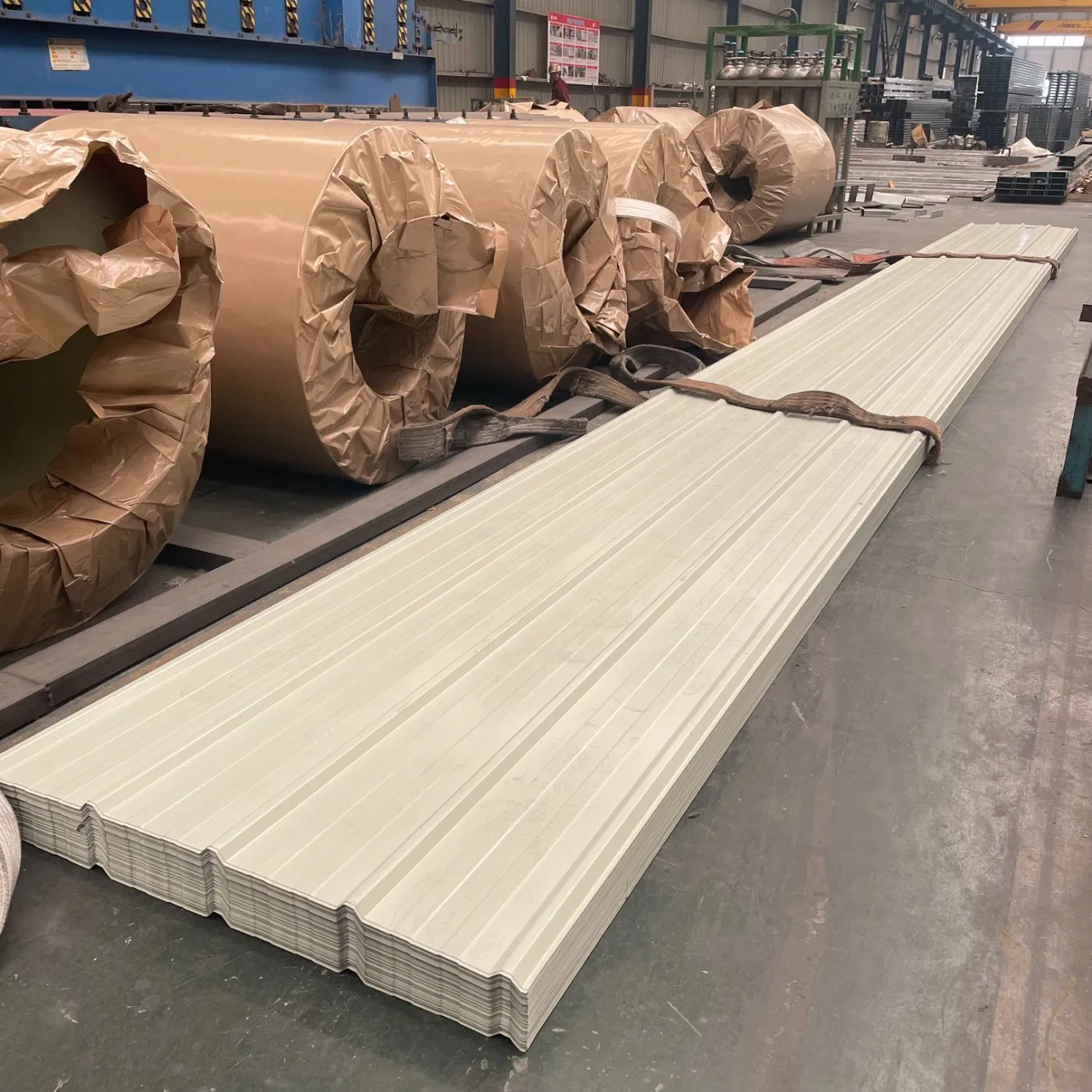 Color Steel Tile Corrugated Steel Sheet High-Strength Wear Resistant Plate