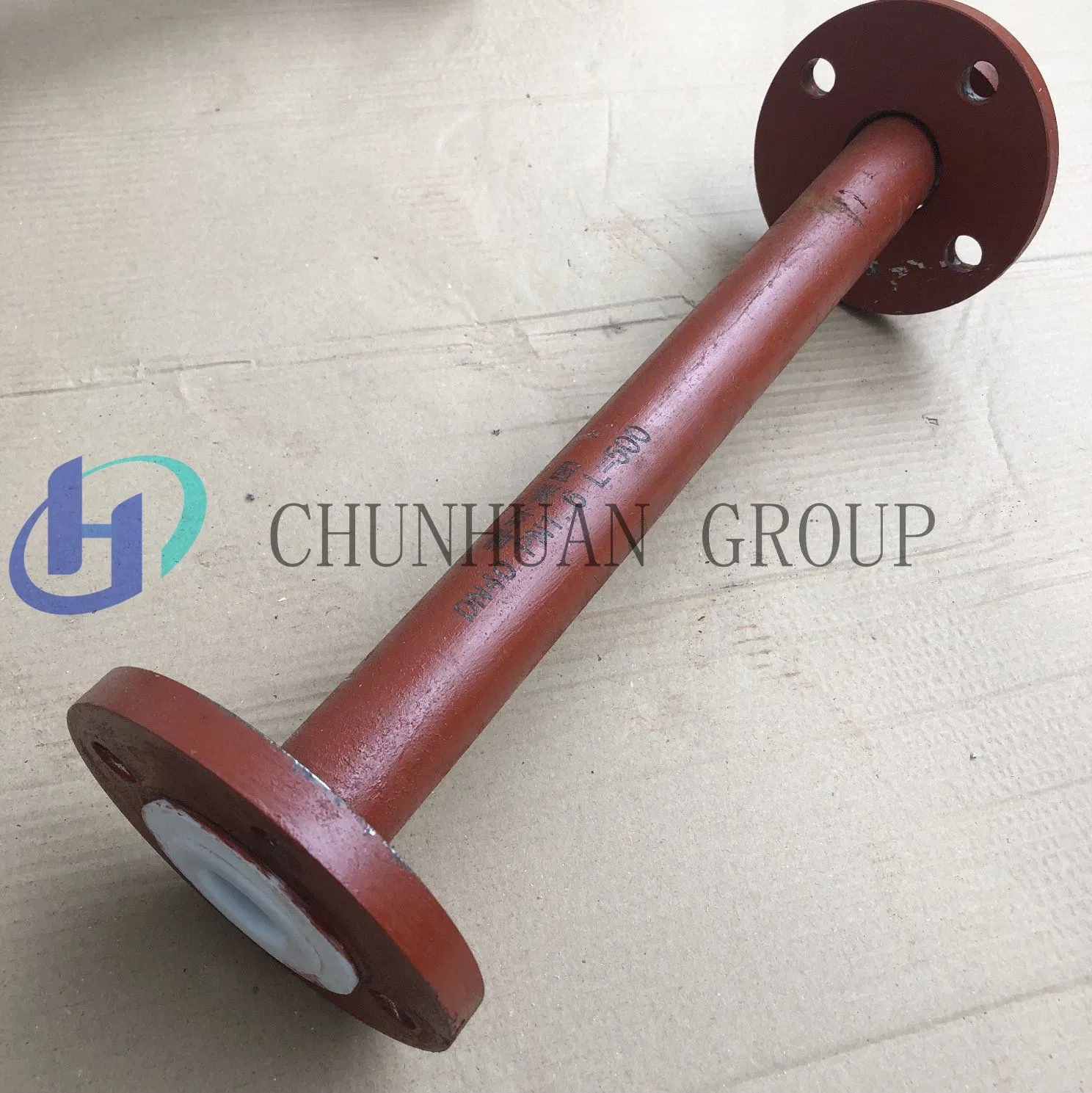 PTFE/PFA Lined Pipe and Fitting Equal Tee for Chemical Industry