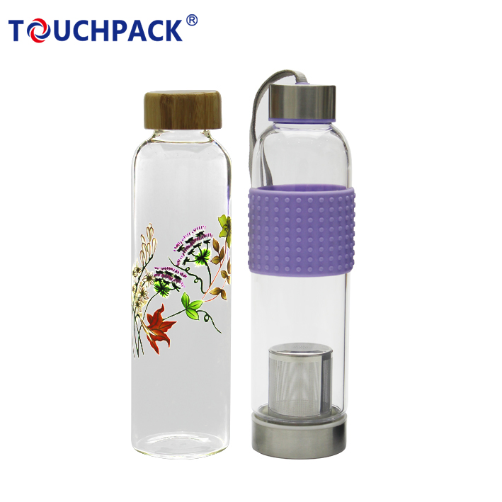 Бутылка для воды с натуральными камнями, 500 мл